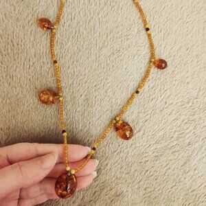 Amber necklace